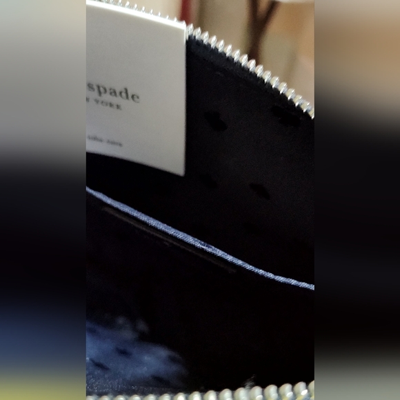 Kate♠️Spade NWOT Lola Glitter small crossbody bag•Dusk Navy - Picture 10 of 15